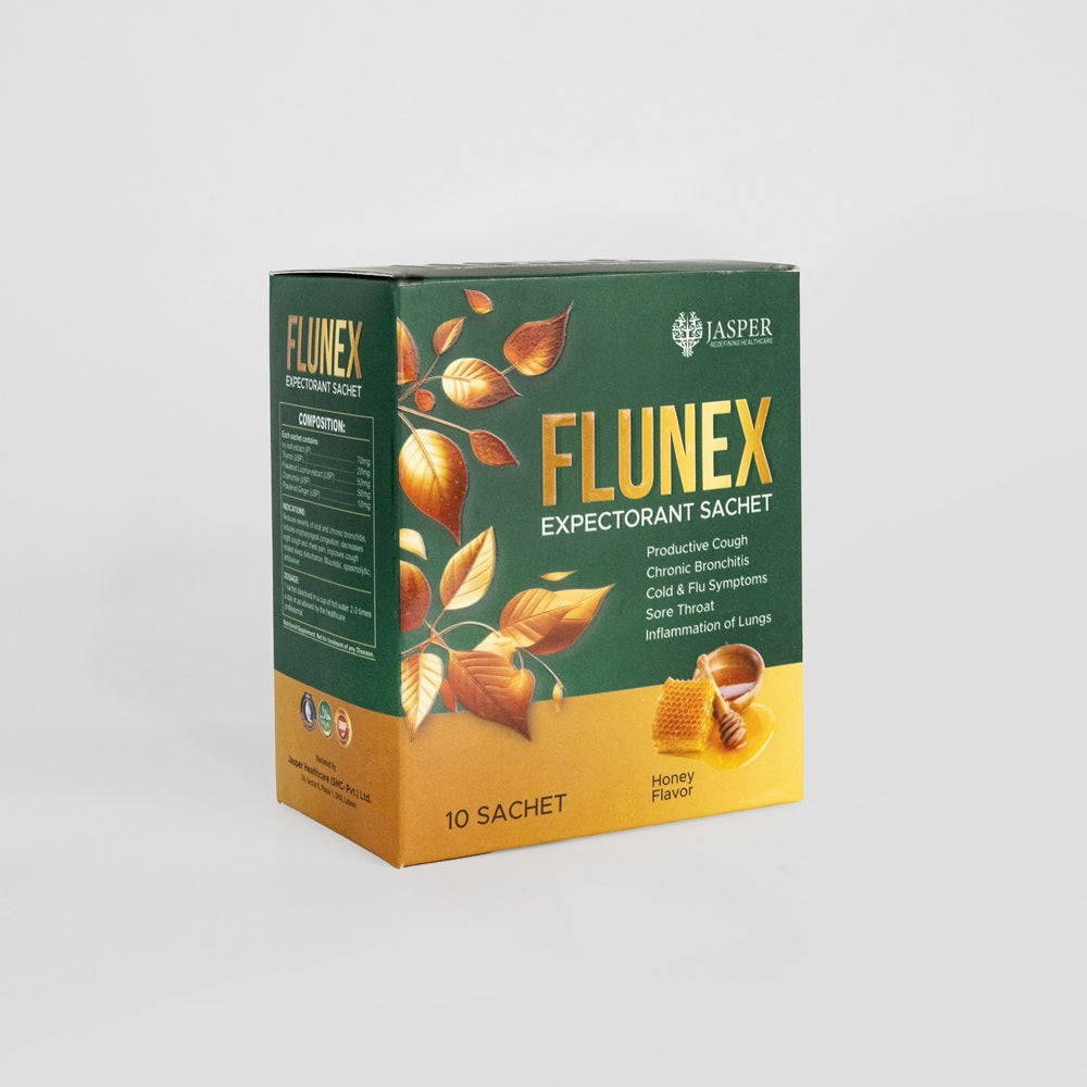 Flunex - Expectorant Sachets (Pack of 10)