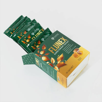 Flunex - Expectorant Sachets (Pack of 10)