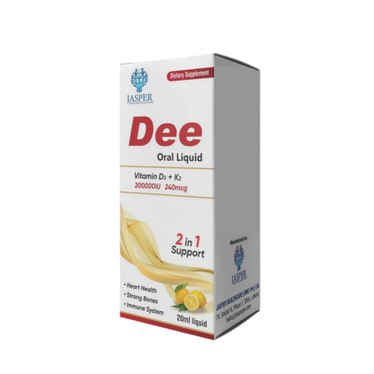 Dee - D3 + K2 (Oral Lemon Flavoured Liquid)
