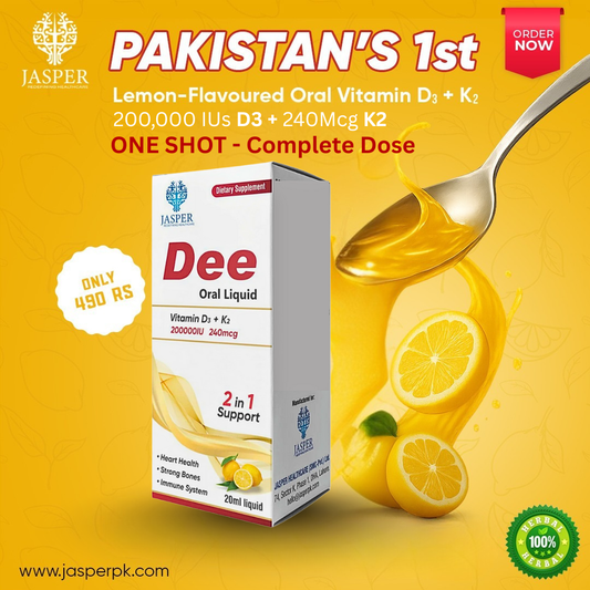 Dee - D3 + K2 (Oral Lemon Flavoured Liquid)