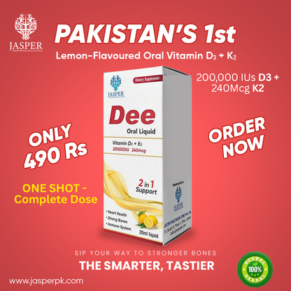 Dee - D3 + K2 (Oral Lemon Flavoured Liquid)