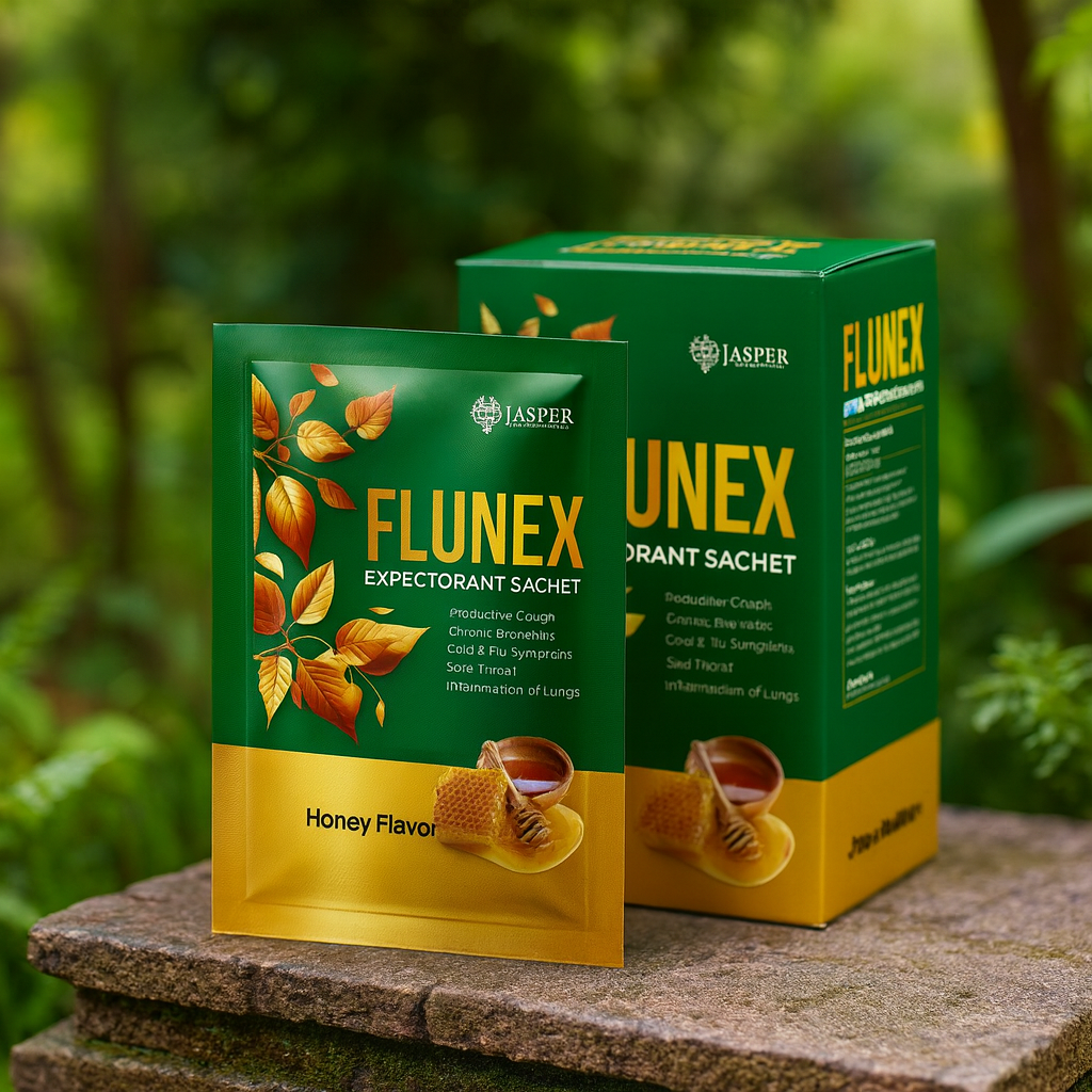 Flunex - Expectorant Sachets (Pack of 10)