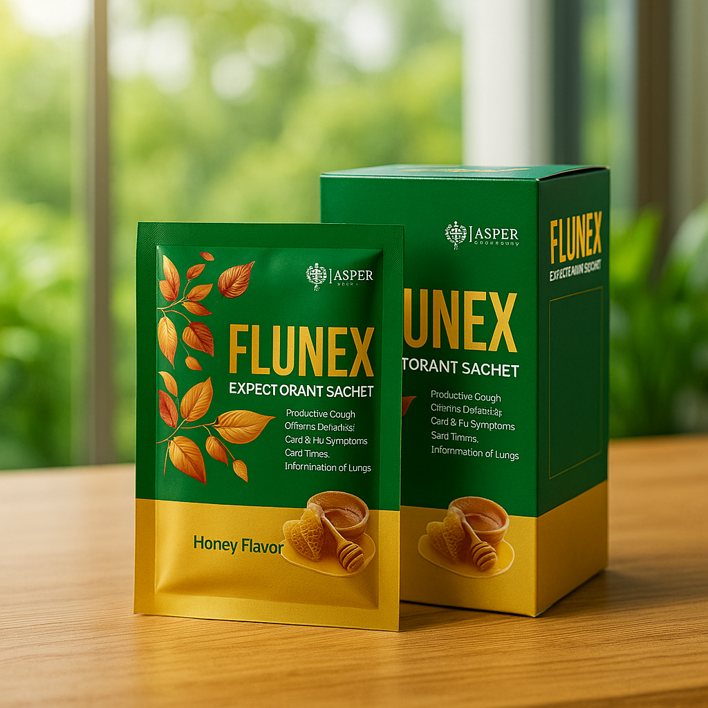 Flunex - Expectorant Sachets (Pack of 10)