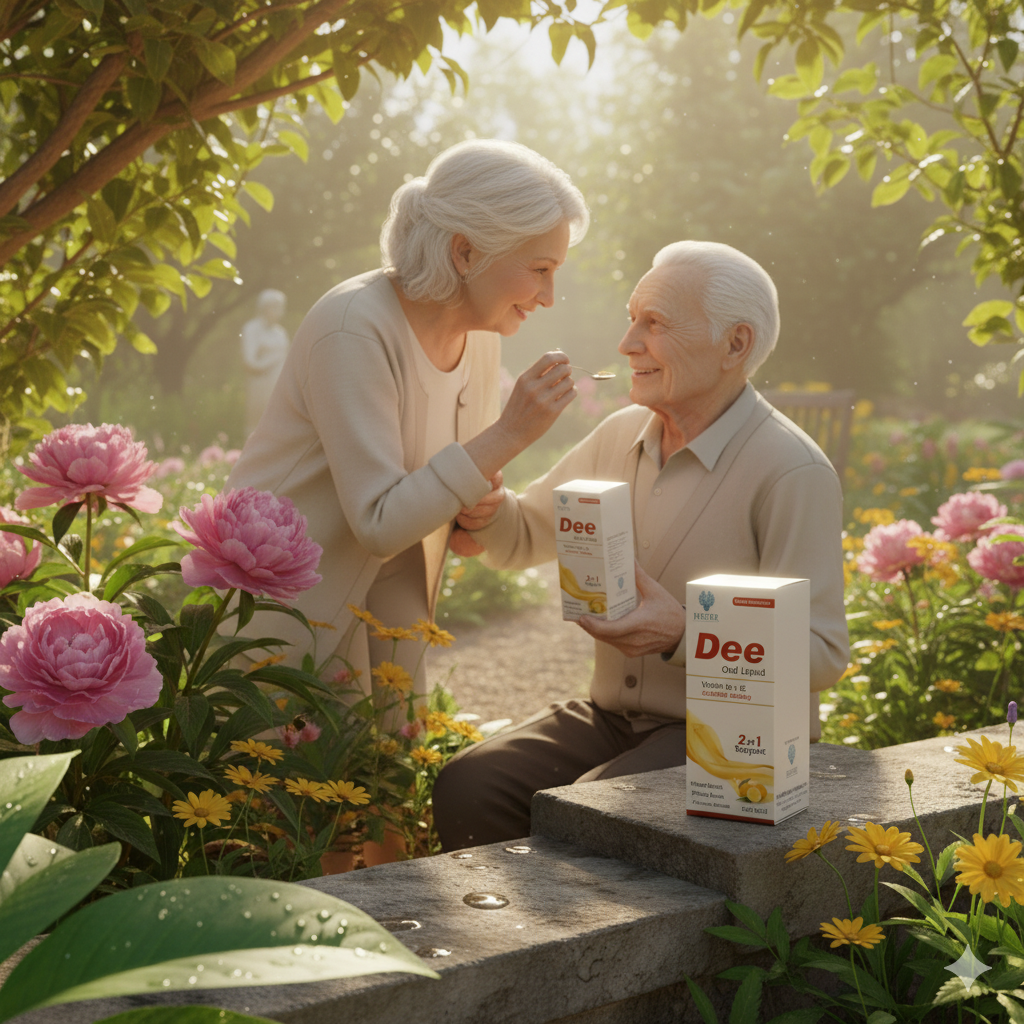 Dee - D3 + K2 (Oral Lemon Flavoured Liquid)