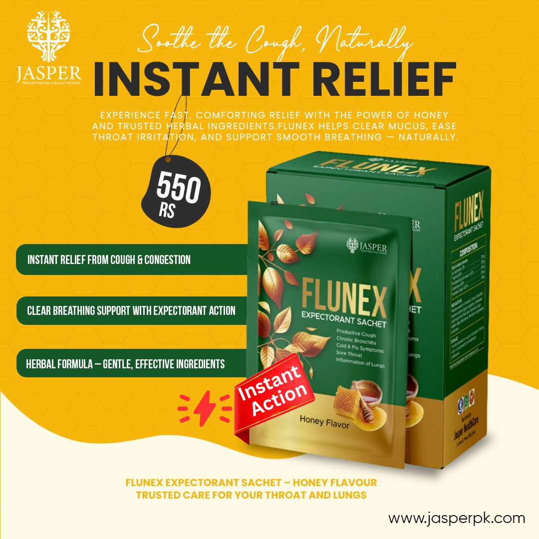 Flunex - Expectorant Sachets (Pack of 10)