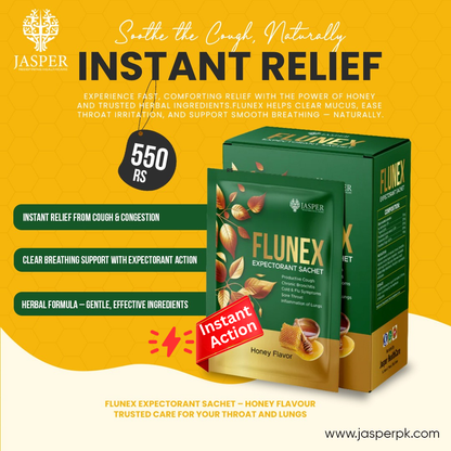 Flunex - Expectorant Sachets (Pack of 10)